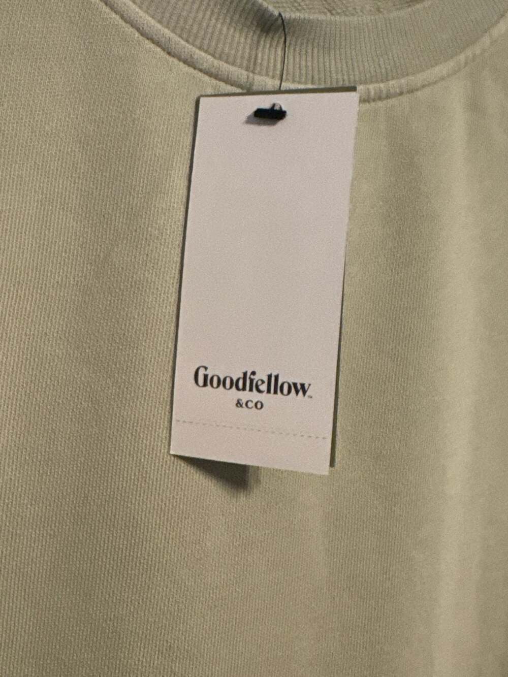 Goodfellow & Co Men's Crewneck Sweatshirt Sage Green Size L - Picture 2 of 3